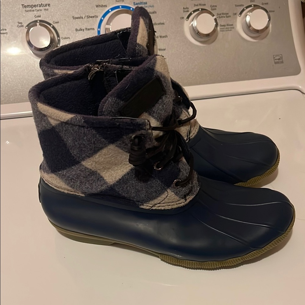 Sperry Blue Rain & Snow Boots with Waterproof Design